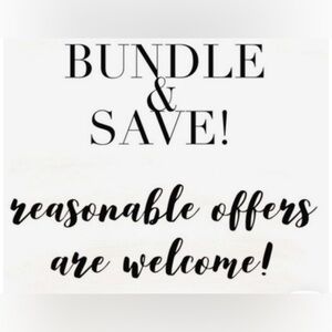 Bundle & Save❣️❣️